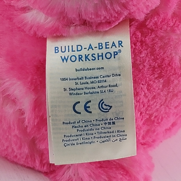 Build A Bear Pink Dount Sprinkles Teddy Bear - Picture 13 of 16